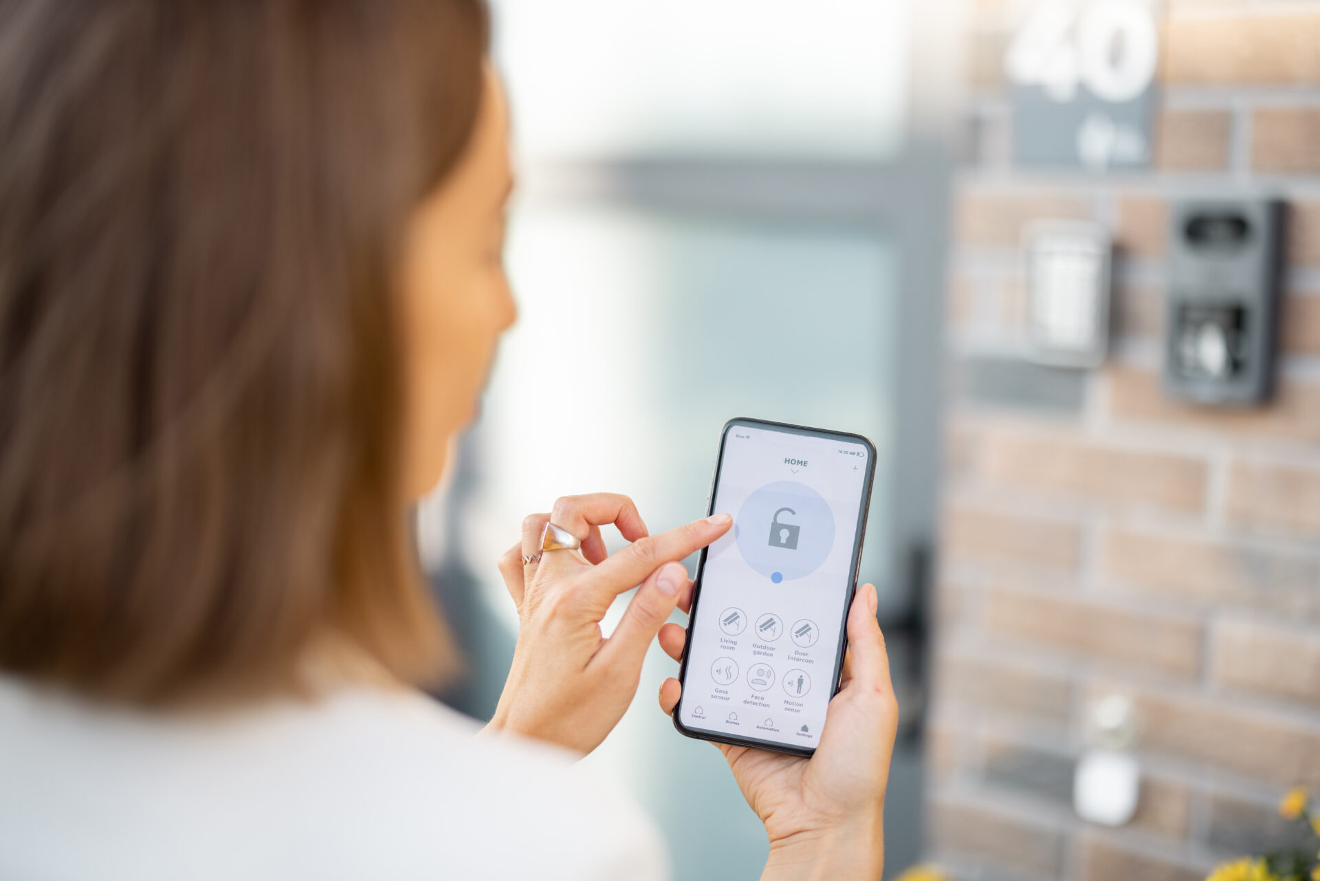 Mise en service vérification système alarme smartphone